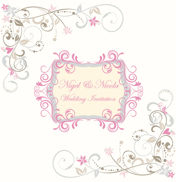 I've been designing alot of wedding invitations and wedding stationary 